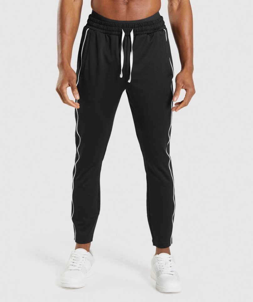 Men\'s Gymshark Recess Jogger Black | CA A6N801